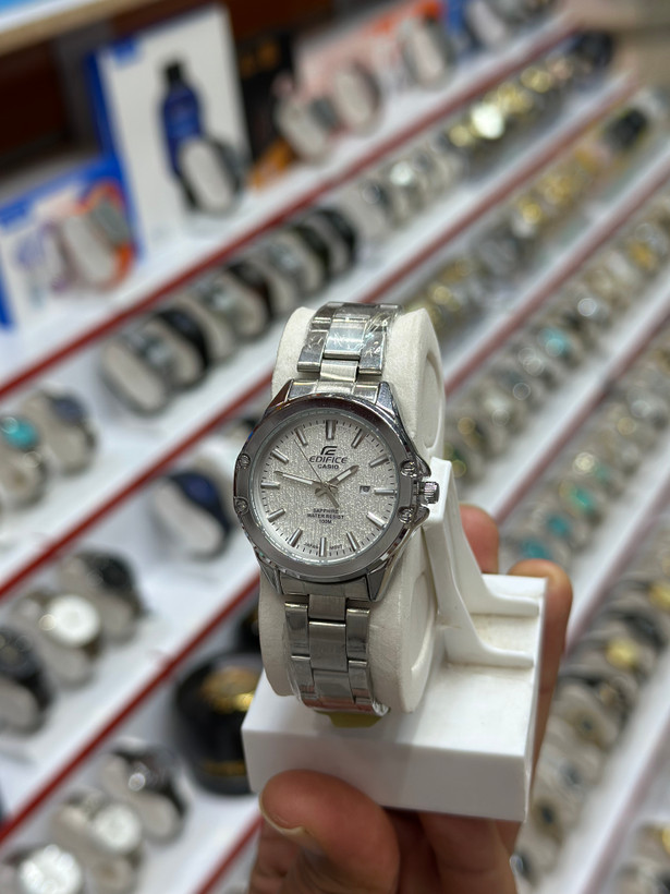 ساعت مچی ادیفایس کاسیو EDIFICE CASIO زنانه بند استیل