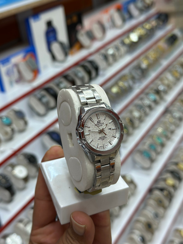 ساعت مچی ادیفایس کاسیو EDIFICE CASIO زنانه بند استیل