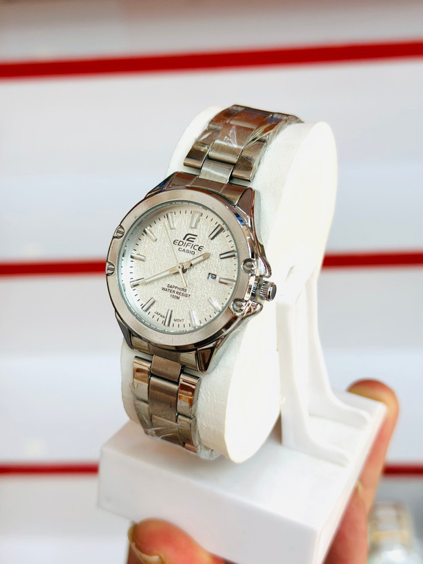 ساعت مچی ادیفایس کاسیو EDIFICE CASIO زنانه بند استیل