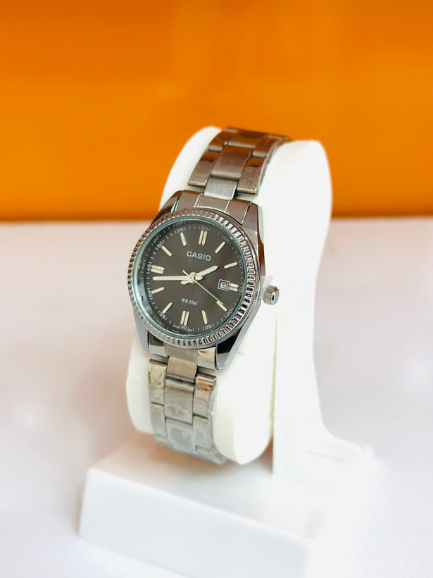 ساعت مچی کاسیو CASIO زنانه بند استیل کلاسیک