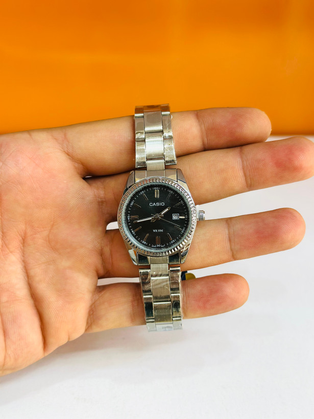 ساعت مچی کاسیو CASIO زنانه بند استیل کلاسیک