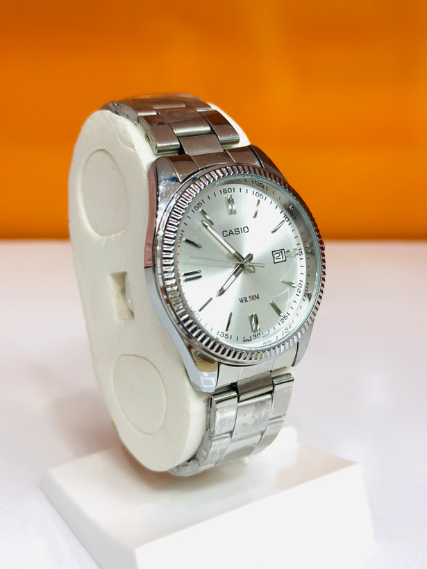 ساعت مچی کاسیو CASIO مردانه جنس بند استیل کلاسیک