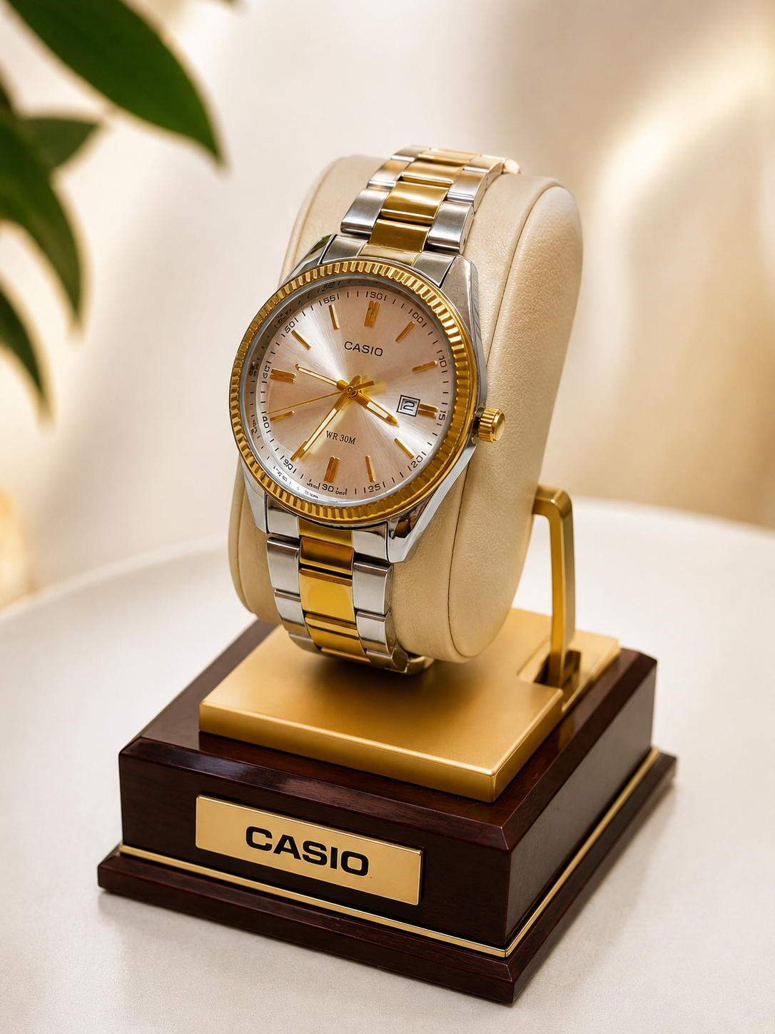 ساعت مچی کاسیو CASIO مردانه بند استیل کلاسیک