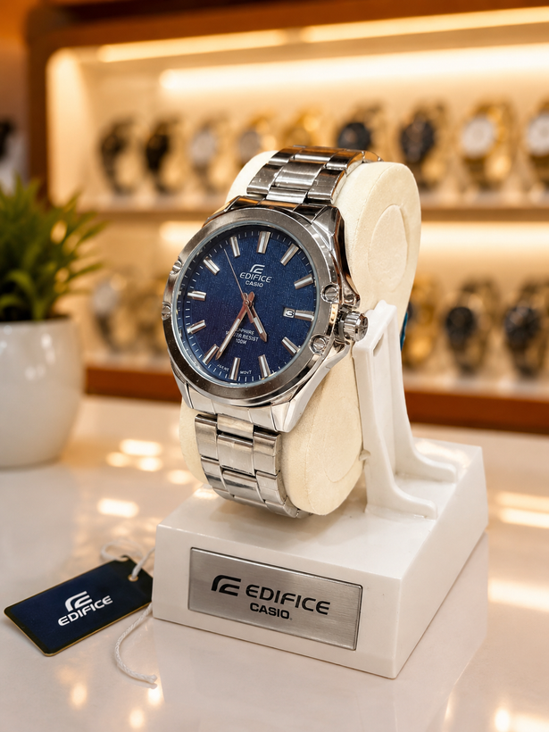 ساعت مچی ادیفایس CASIO مردانه بند استیل کلاسیک
