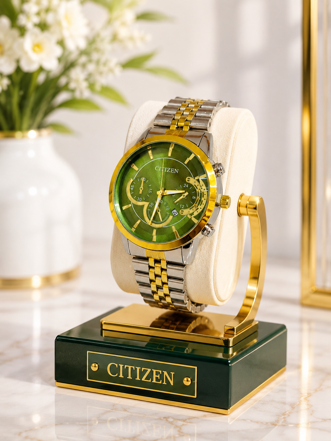 ساعت مچی سیتیزن CITIZEN مردانه بند استیل طرح کرنو