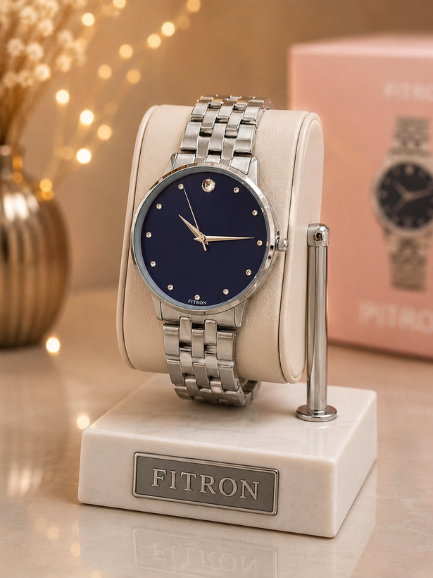 ساعت مچی فیترون FITRON اورجینال مردانه موتور ژاپن اصلی بند استیل