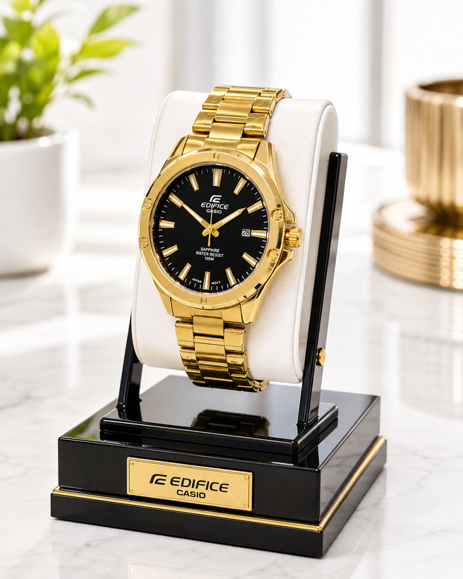 ساعت مچی ادیفایس CASIO مردانه بند استیل کلاسیک