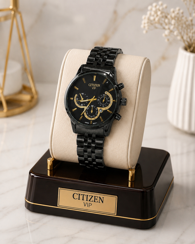 ساعت مچی مردانه CITIZEN VIP بند استیل