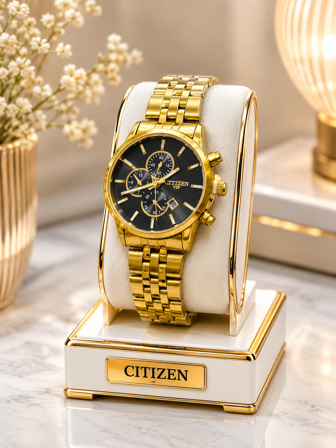 ساعت مچی سیتیزن CITIZEN vip زنانه بند استیل طرح کرنو