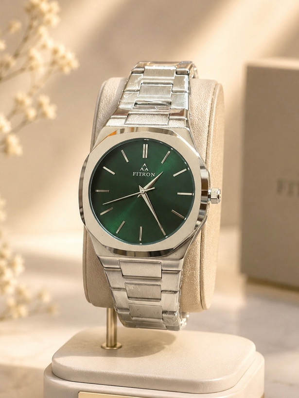 ساعت مچی فیترون FITRON اورجینال مردانه موتور ژاپن اصلی بند استیل