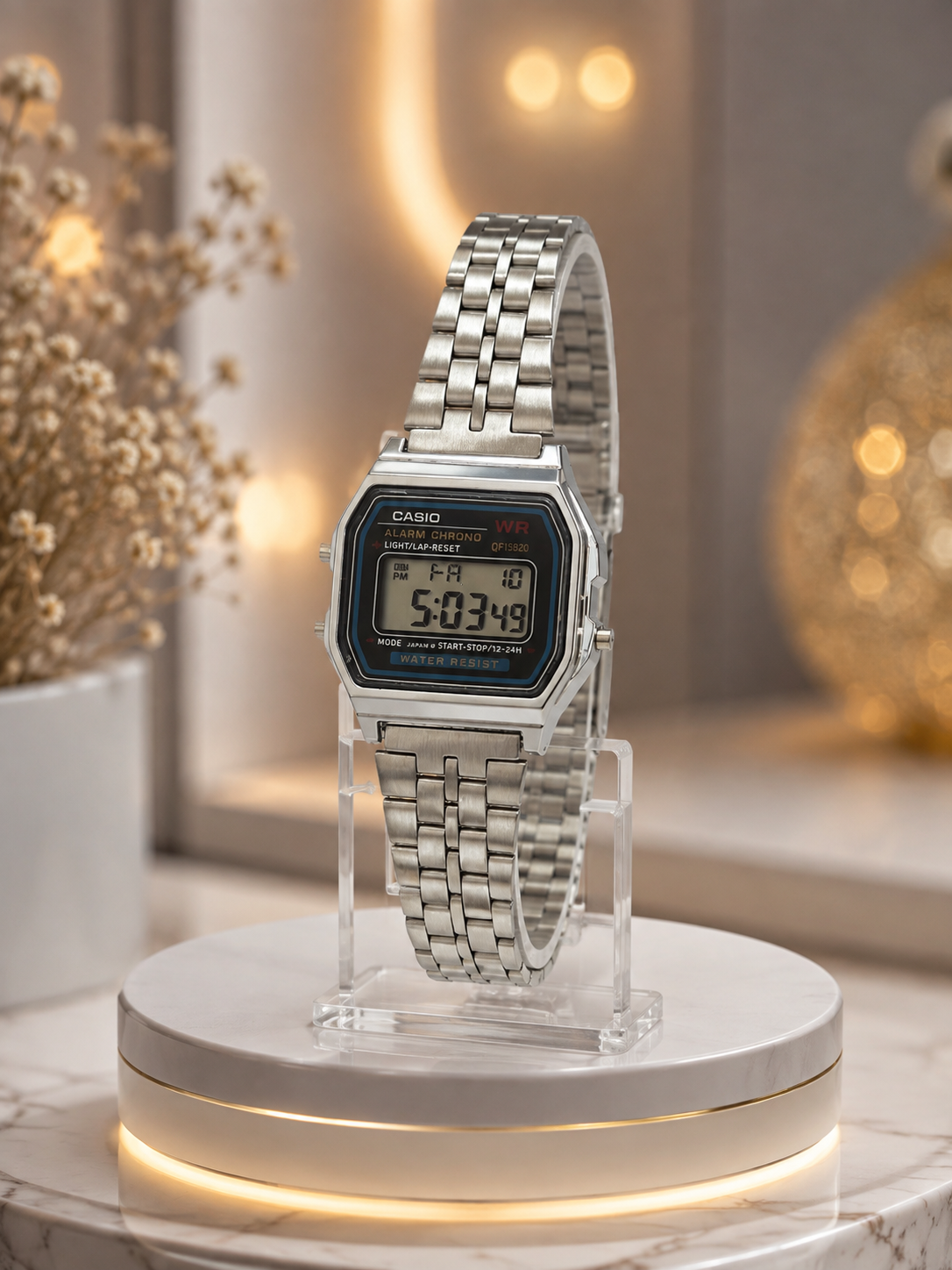 ساعت مچی کاسیو CASIO نوستالژی زنانه بند استیل