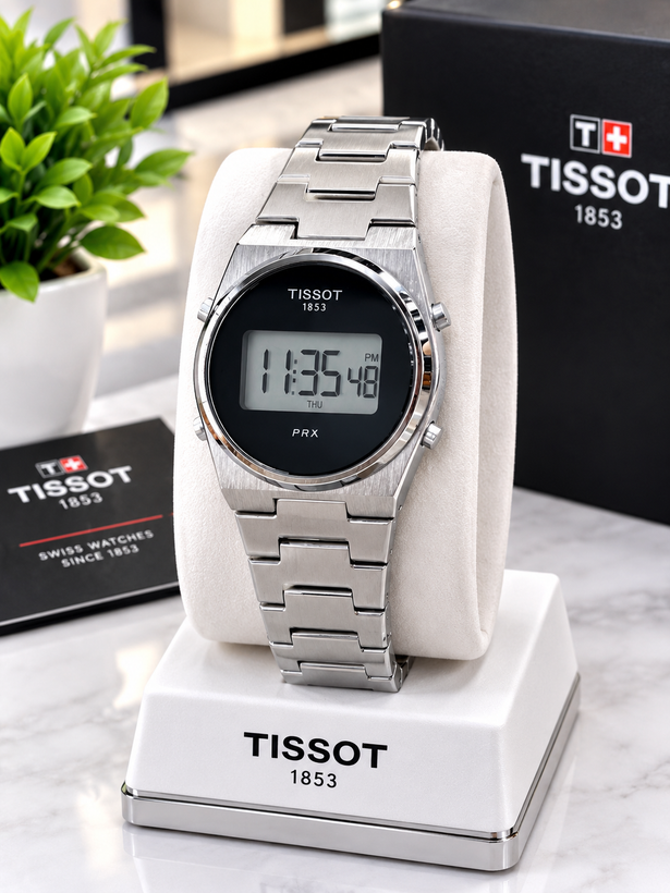 ساعتمچی مردانه دیجیتالی تیسوت TISSOT بند استیل