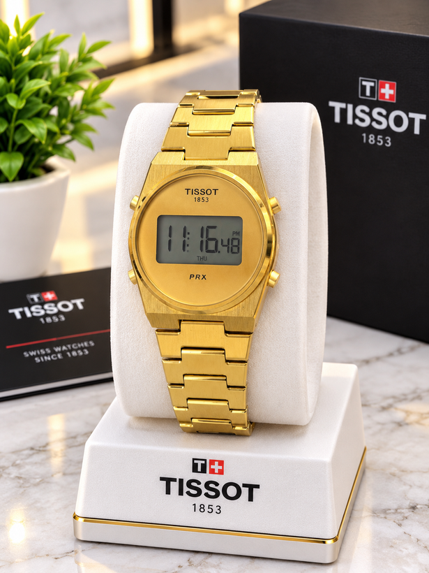ساعتمچی مردانه دیجیتالی تیسوت TISSOT بند استیل